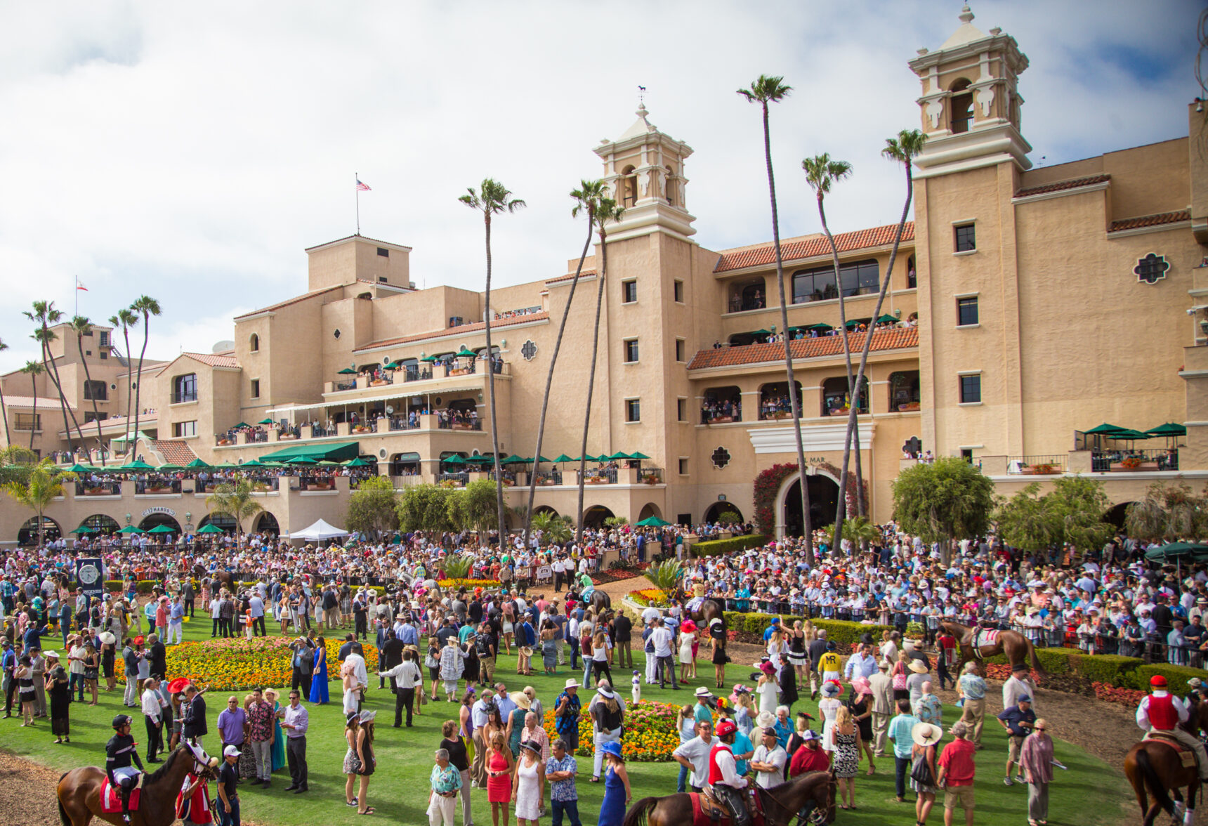 The Del Mar Racetrack in Del Mar, California